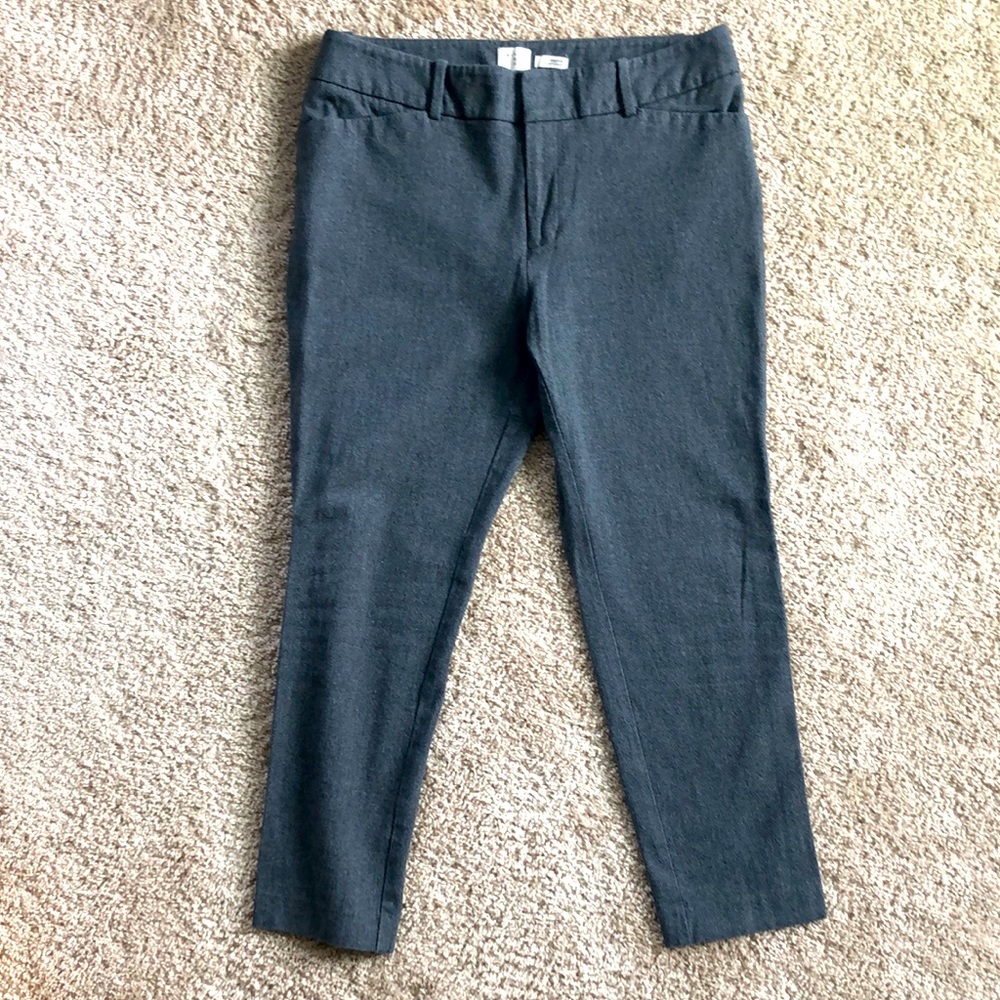 Stretch cropped pants
